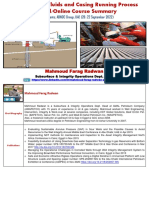 Drilling Fluids and Casing Running Online Course