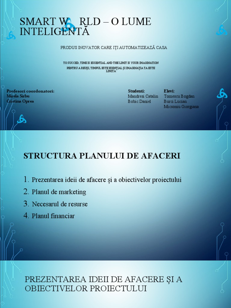 Smart World Proiect | PDF