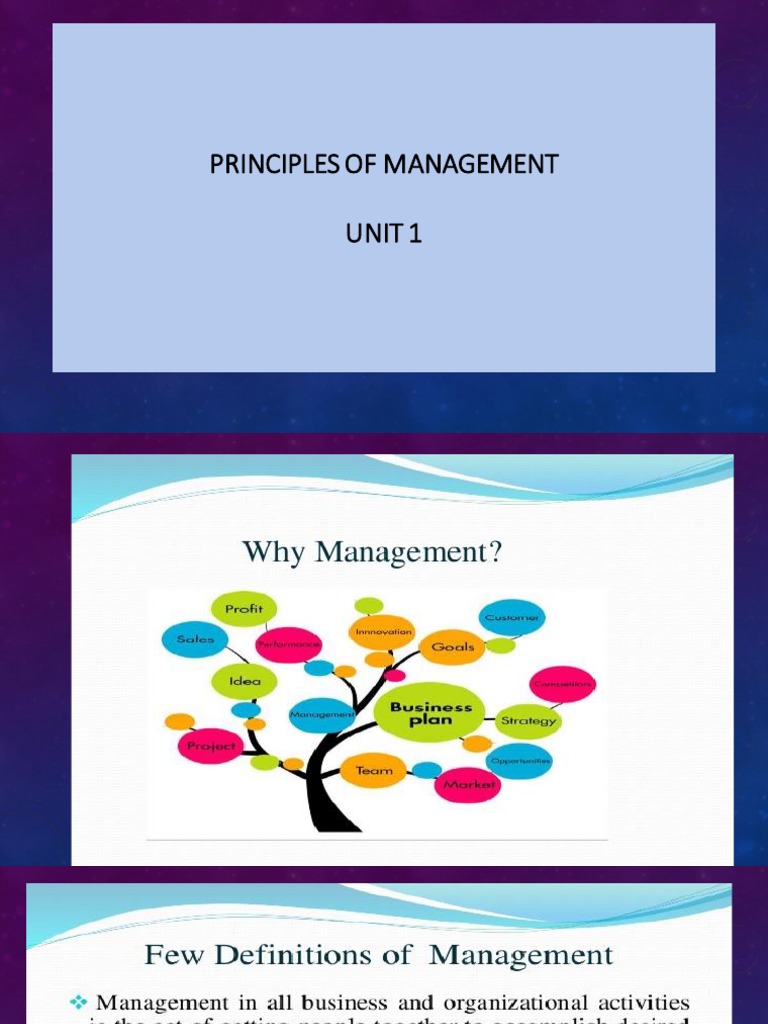 Pom Unit 1 | PDF