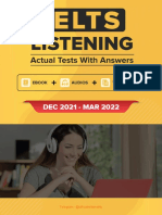 Ielts Listening Actual Tests With Answers Dec 2021 Mar 2022