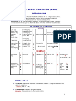 Nomenclatura y Formulación-4º Eso