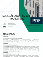 Szolgáltatás - És B2b-Marketing - Gyakorlati Tananyagok