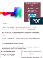 01 Divulgação Retorno Presencial