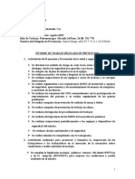Informe - Delegados Daniel Idrogo 2019