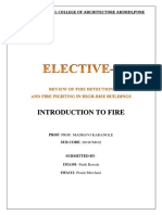 1MA101 - Electives - 1 - Introduction To Fire - Report