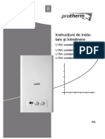 Lynx Instrucţiuni de Instalare Si Intretinere