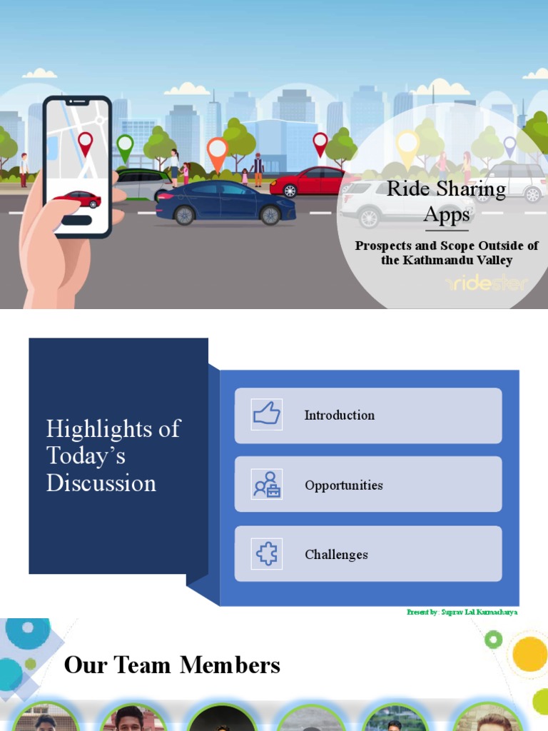 Prospects and Challenges of Expanding RideSharing Apps Outside the