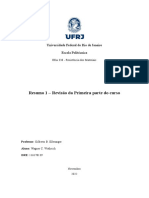 Resumo de conceitos de resistência dos materiais