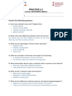 Local Networks Practice Questions