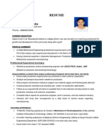 Resume Swarupa