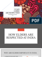 How Elders are Respected in India and China