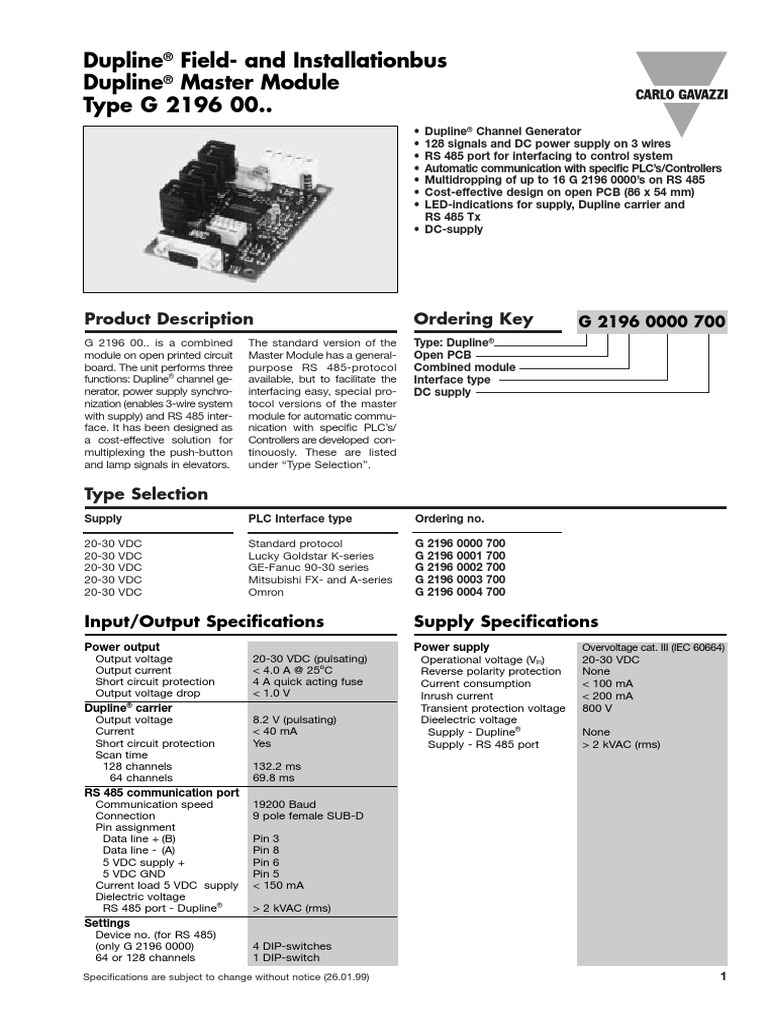 DSAZIHA100080735 | PDF | Programmable Logic Controller | Power Supply