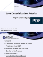 Deserialization Cheat Sheet GOD16Deserialization