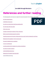 References - Developing productive skills through literature