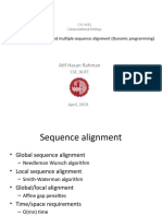 Sequence Alignment 3