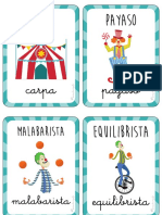 Flashcards Circo