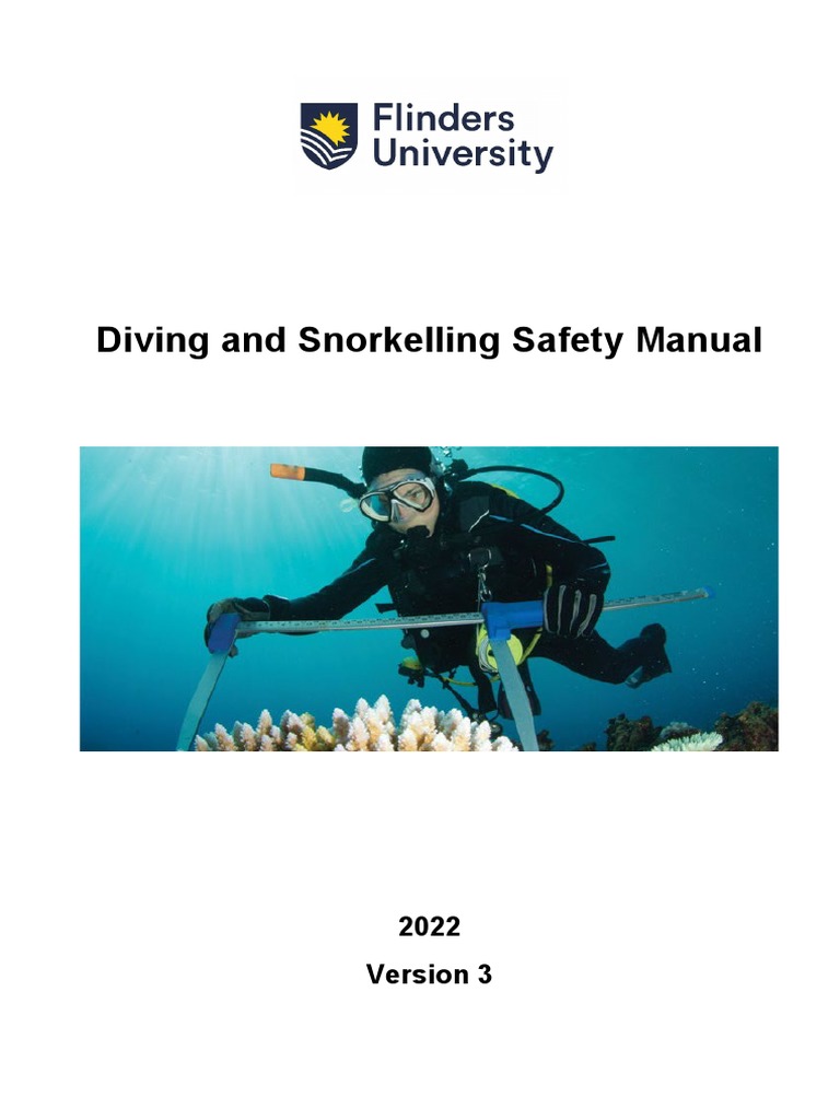 Diving Procedures Manual PDF Scuba Diving Underwater Diving