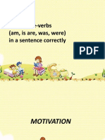 Use Be-Verbs Correctly in Sentences