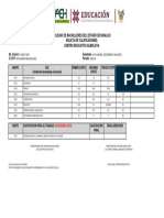 Boleta de Calificaciones