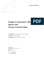 Design of Asymmetric Slimflor Beams With