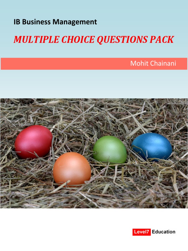 Business Multiple Choice Questions PDF Stocks Sole Proprietorship
