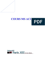 Cours Ms Access