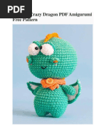 Crochet Crazy Dragon PDF Amigurumi Free Pattern