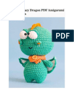 Crochet Crazy Dragon PDF Amigurumi Free Pattern
