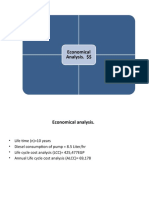 Lifecycle Cost Analysis of Diesel Pump