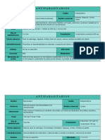 Fichas Antiparasitarios, Antidiarreicos