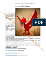 Crochet Red Dragon Amigurumi PDF Free Pattern