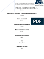 Indicadores macroeconómicos UAEM Facultad Economía