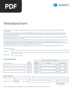 MIBFA Savings Withdrawal Application Form | PDF | Taxes | Banks