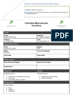 12 - Checklist Manutenção Corretiva