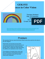 GEK1532 Differences in Colour Vision