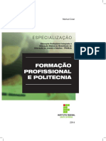 COAN, M.. Formação Profissional e Politecnia. 1 . Ed. Florianópolis-SC. IFSC, 2014. 80p .