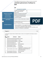 Examen - (ACDB1-20%) (SUP1) Actividad Suplementaria - Clasifique Los Elementos Del Modelo RDF