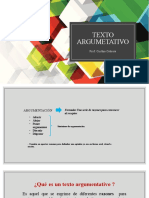 Diapositivas - Estructura Del Texto Argumentativo