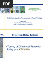 KBCH120 Relay Testing With F6150