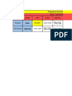 Propuesta de Horario Mes de Enero 2023