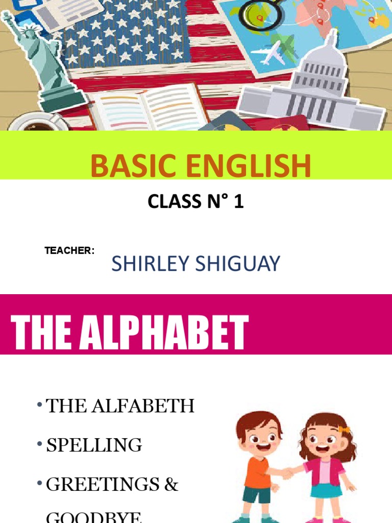 Curso Inglés Clase 1 Pdf