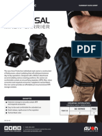 Avon Protection - Universal Mask Carrier - Data Sheet - EN