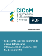 Diseño propuesto para el Concurso Internacional de Conocimientos Médicos
