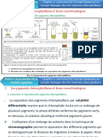 Chapitre 4 - Conversion de L'energie Lumineuse en Energie Chimique - Partie 1+partie 2