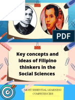 Key Concepts and Ideas of Filipino Thinkers in The Social Sciences Rooted in Filipino Languages and Experiences