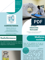 Díptico Medicina Nuclear