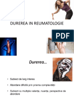 Reumatologie Stagiu