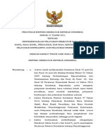 2021-Permenkes-Nomor-21 Tahun 2021 - (Peraturanpedia - Id)