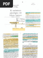 MAHLER, M. El Nacimiento Psicológico Del Infante Humano. Cap. 1, 3. 4, 5, 6 y 7-Cropped