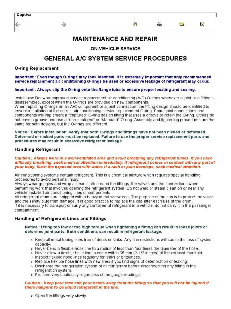 Ac Maintenance and Repair | PDF